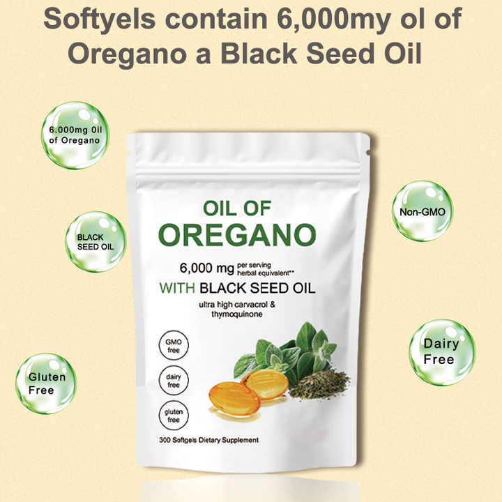 Oil Of Oregano Tablets | 30 Day Supply